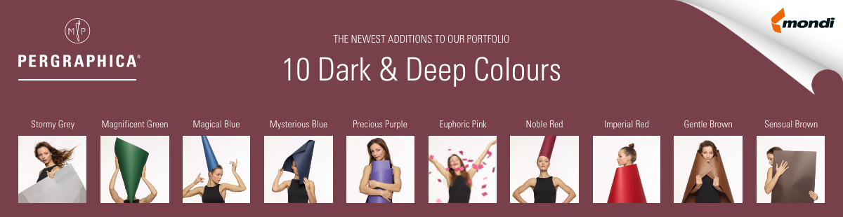 PERGRAPHICA® Colours Now in Europapier’s Tinted Assortment