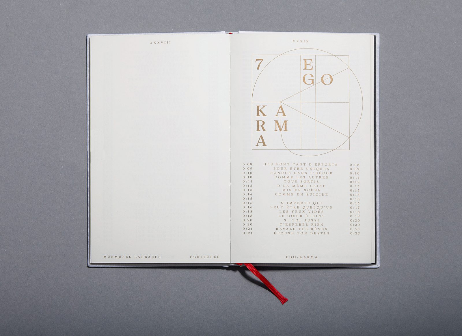 Mantras Album Package Design Inspired by Duality & Modern Religion