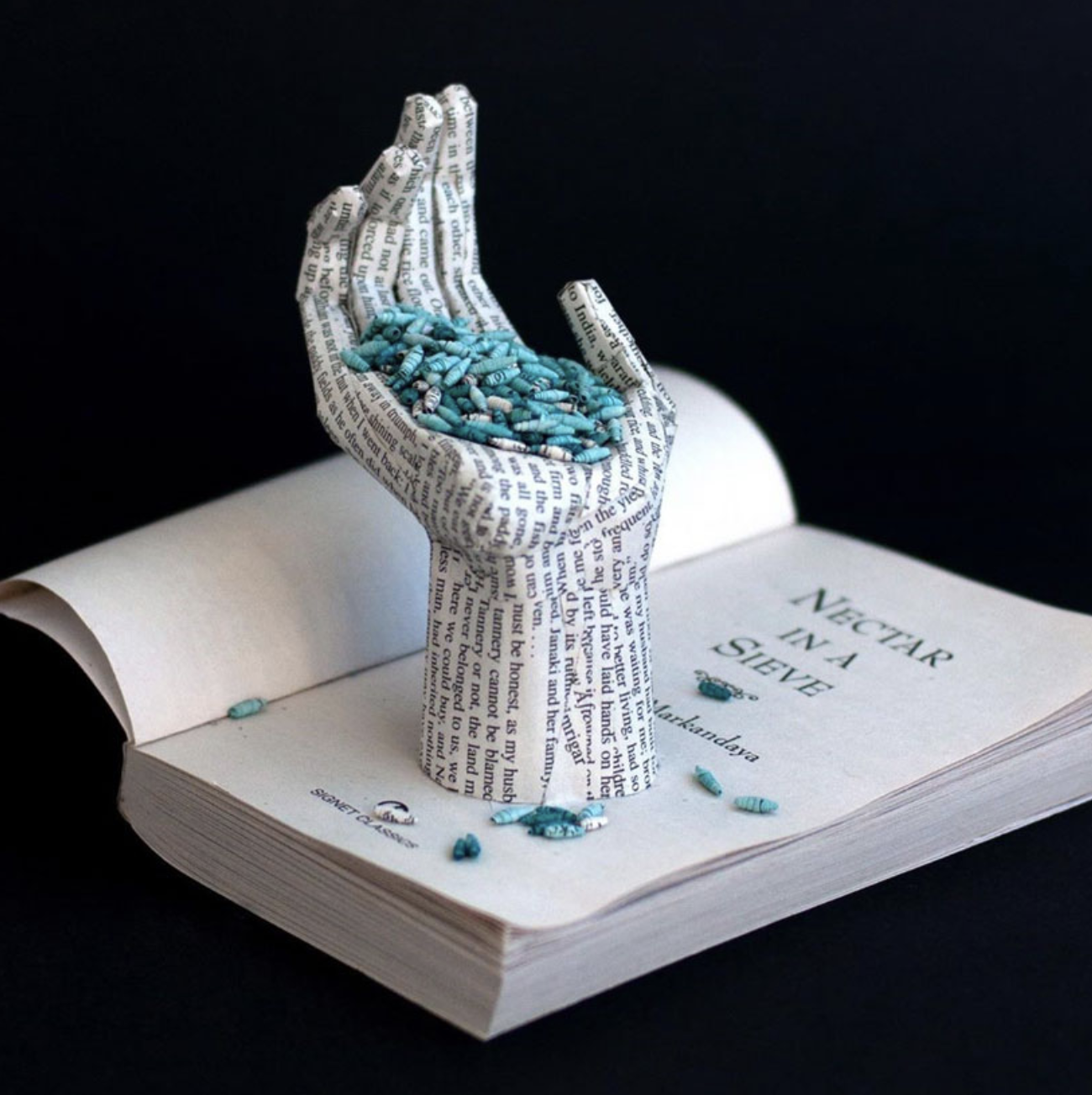 Bethany Bickley Brings the Book Pages Alive in Paper Sculpture Form