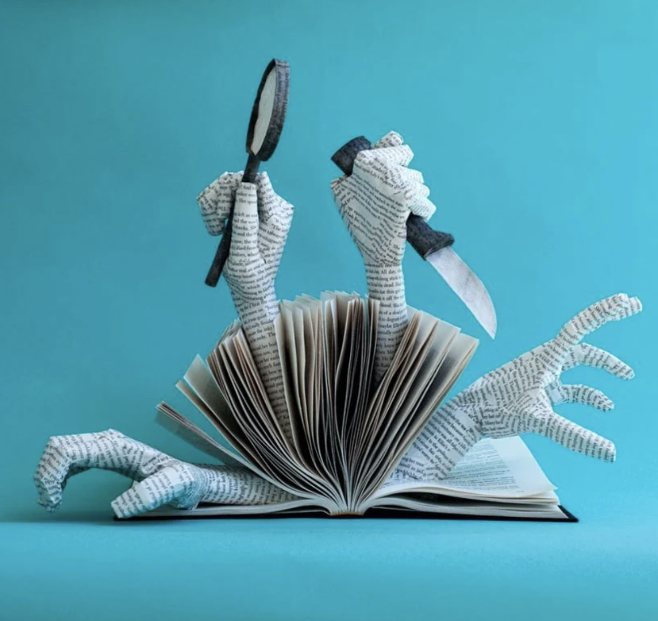 Bethany Bickley Brings the Book Pages Alive in Paper Sculpture Form