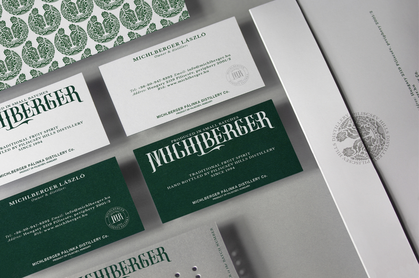 Michlberger Pálinka Rebranding by Kristof Balla Celebrates Hungarian Tradition