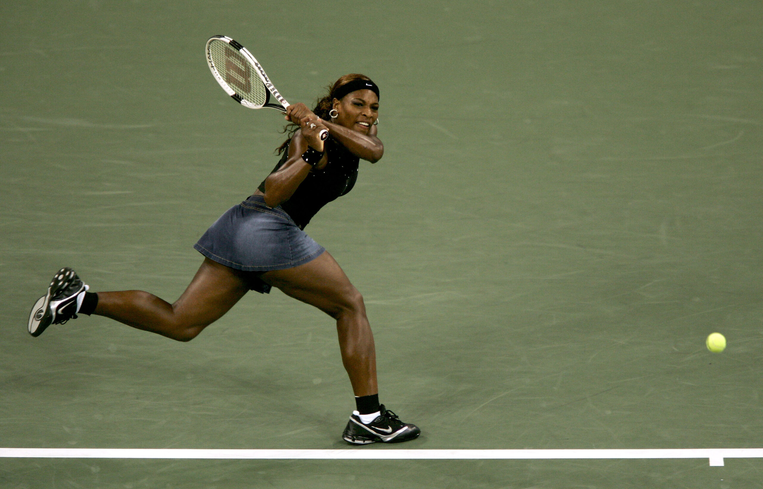 Serena Williams, US Open, New York, 2004 © Getty Images, photo: Clive Brunskill*