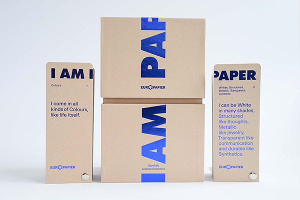 I AM PAPER – Europapier’s 8th edition Design Papers Collection!