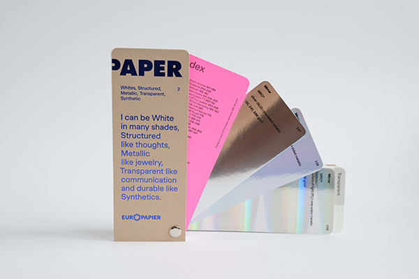 I AM PAPER – Europapier’s 8th edition Design Papers Collection!