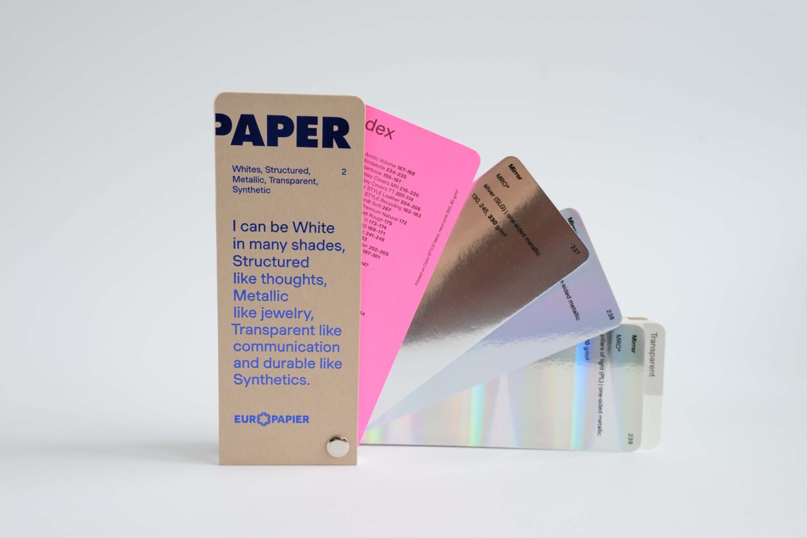 I AM PAPER – Europapier’s 8th edition Design Papers Collection!