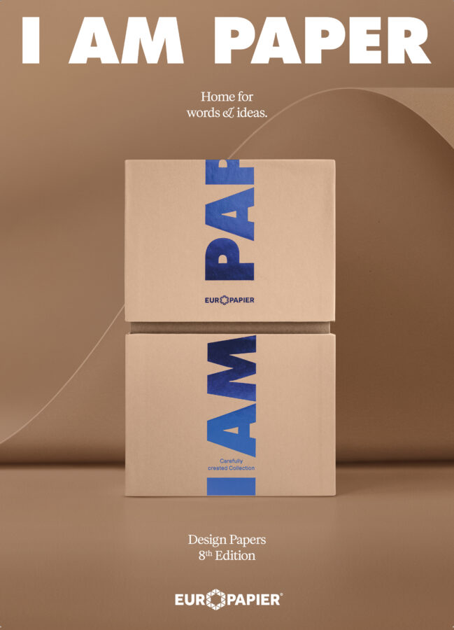 I AM PAPER – Europapier’s 8th edition Design Papers Collection!